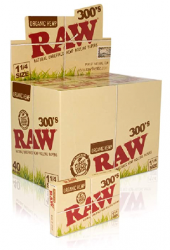 RAW Organic 1 1/4 300's (Box)