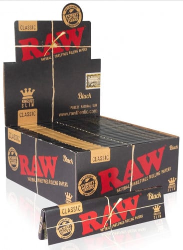 RAW Classic Black KINGSIZE (Box)