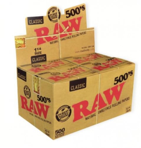 RAW Classic 1 1/4 500’s (Box)