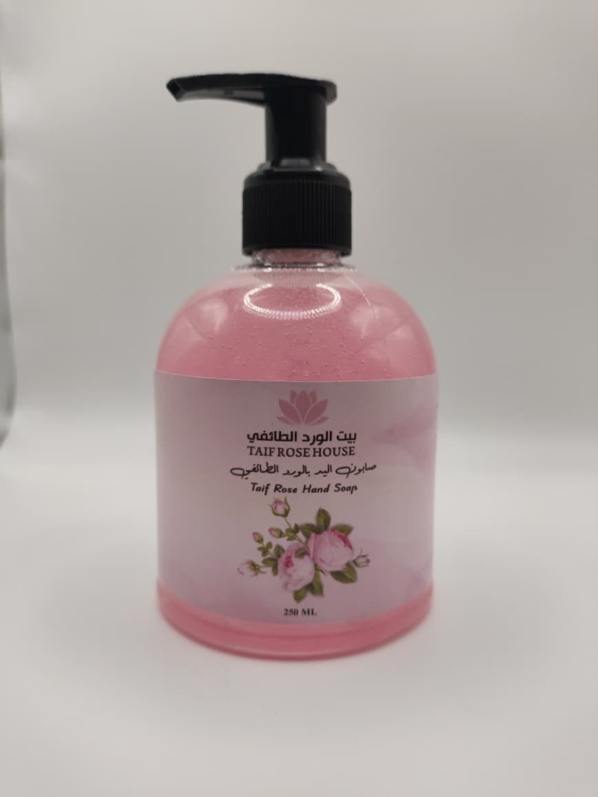 صابون اليد بالورد