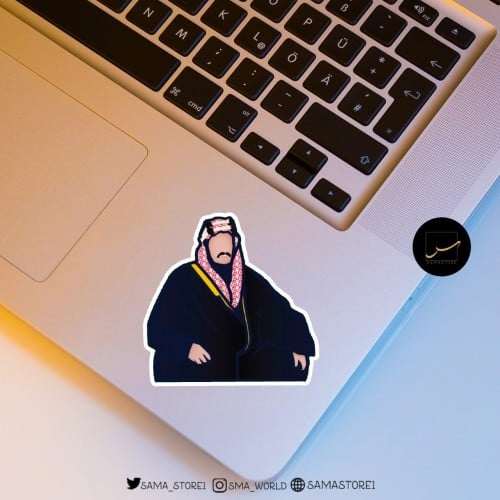 ستيكر الملك عبدالعزيز