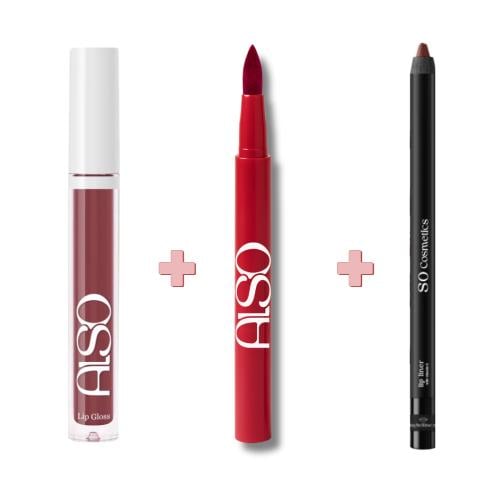 مجموعة اولسو لـيـب كومبو | Also Lip Combo