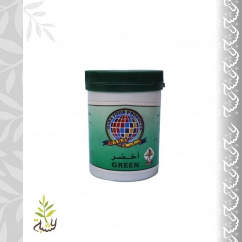 لون صناعي أخضر 100ج