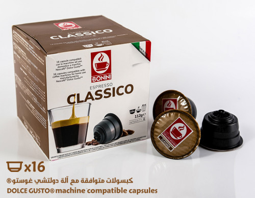 Capsule Dolce Gusto® chocolat Caffè Bonini - x16