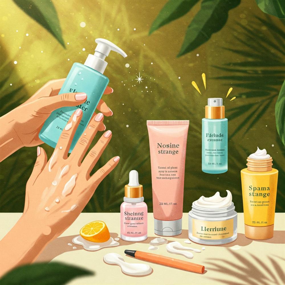 روتين العناية بالبشرة باستخدام منتجات Bath and Body Scent