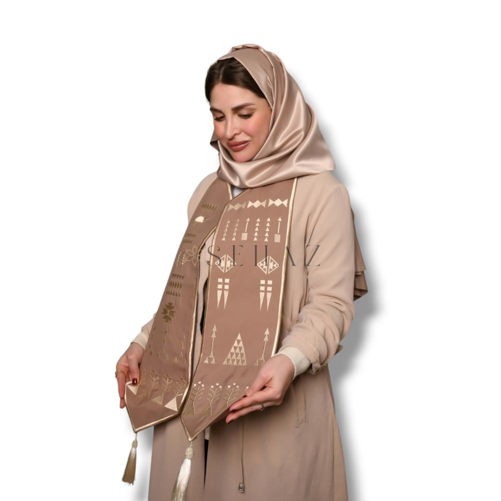 وشاح النقش السلماني  للكبار