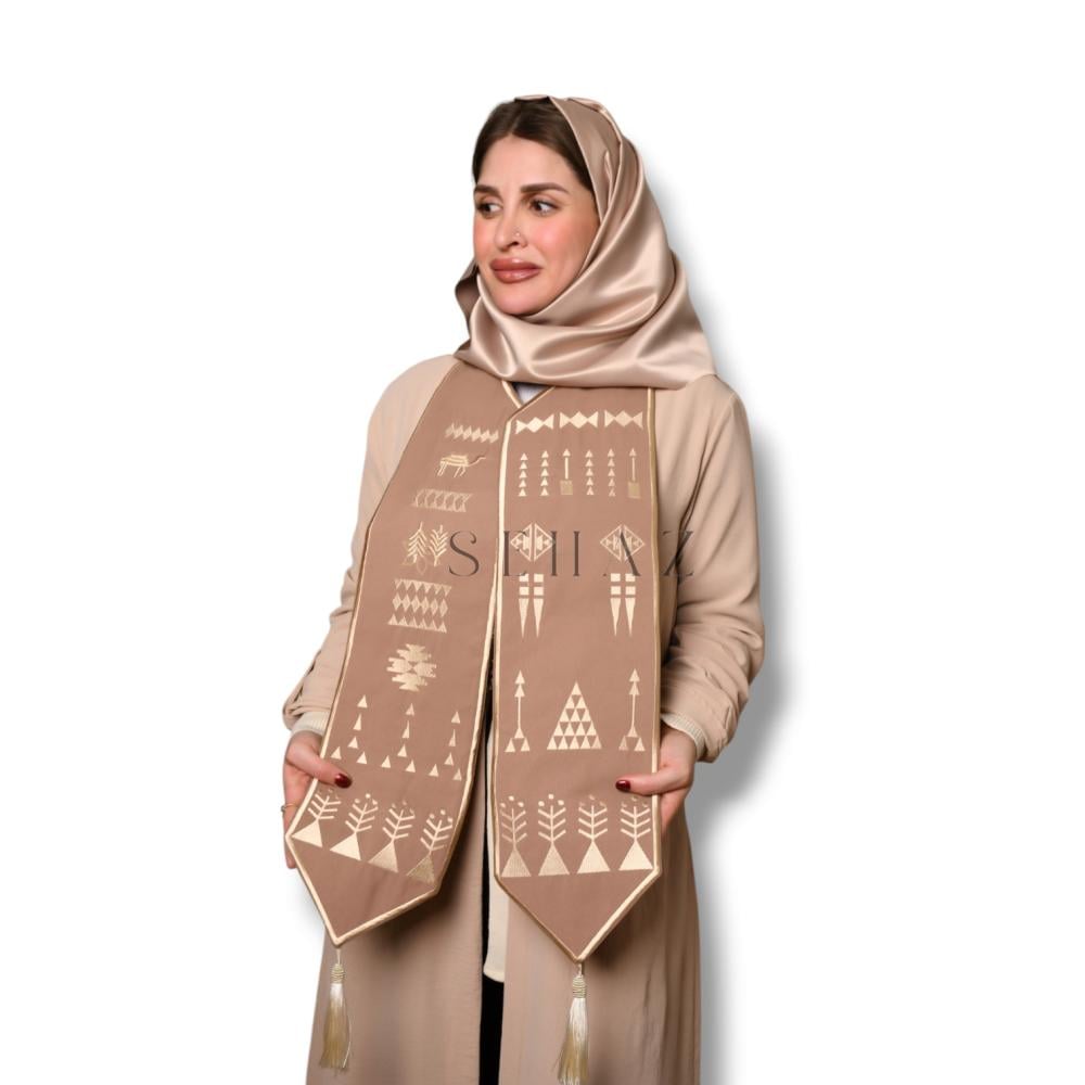 وشاح النقش السلماني  للكبار