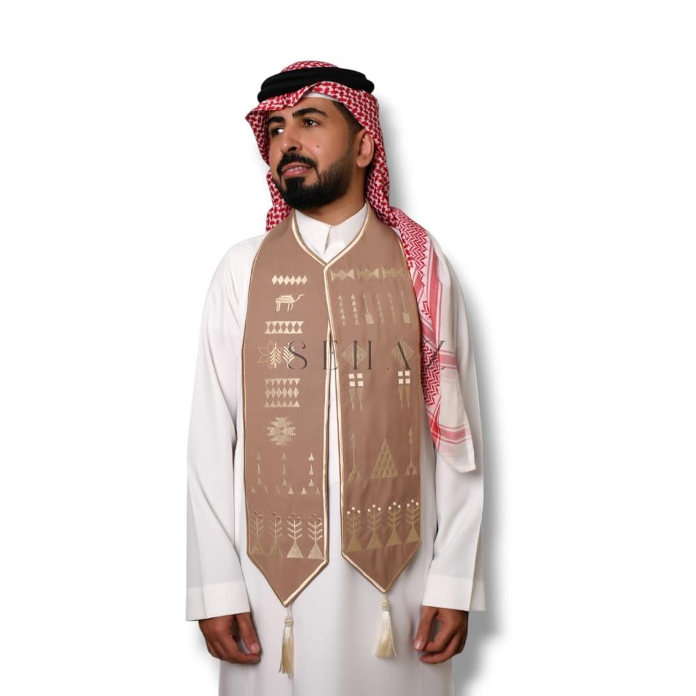 وشاح النقش السلماني  للكبار