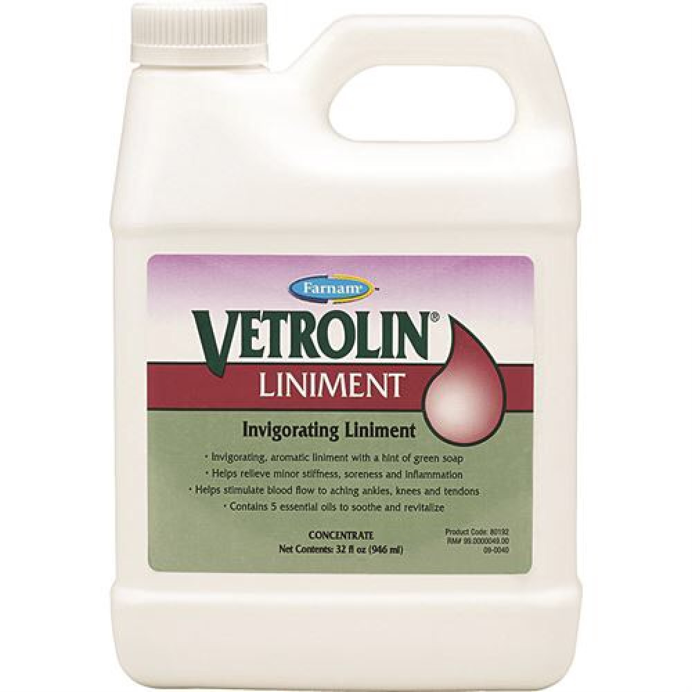 مسكن ل الالم بعد التشغيل والاجهاد FARNAM Vetrolin Liniment and Body Wash