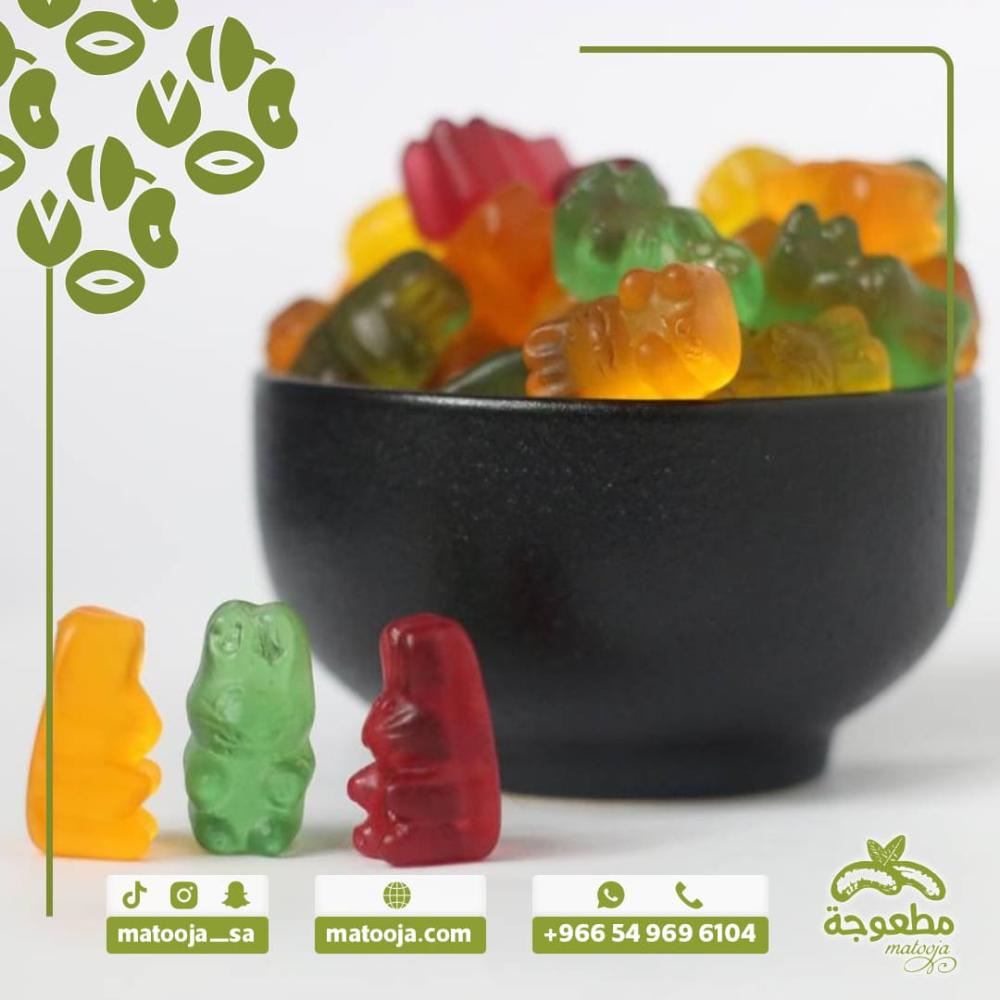 جيلي الدب حلوى لذيذة بنكهات متنوعة وممتعة