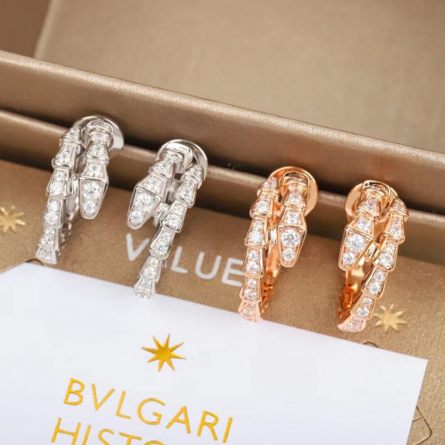 Bvlgari Bvlgari Onyx 18k White Gold Earrings Bvlgari  TLC