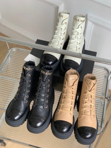 Chanel discount boots femme