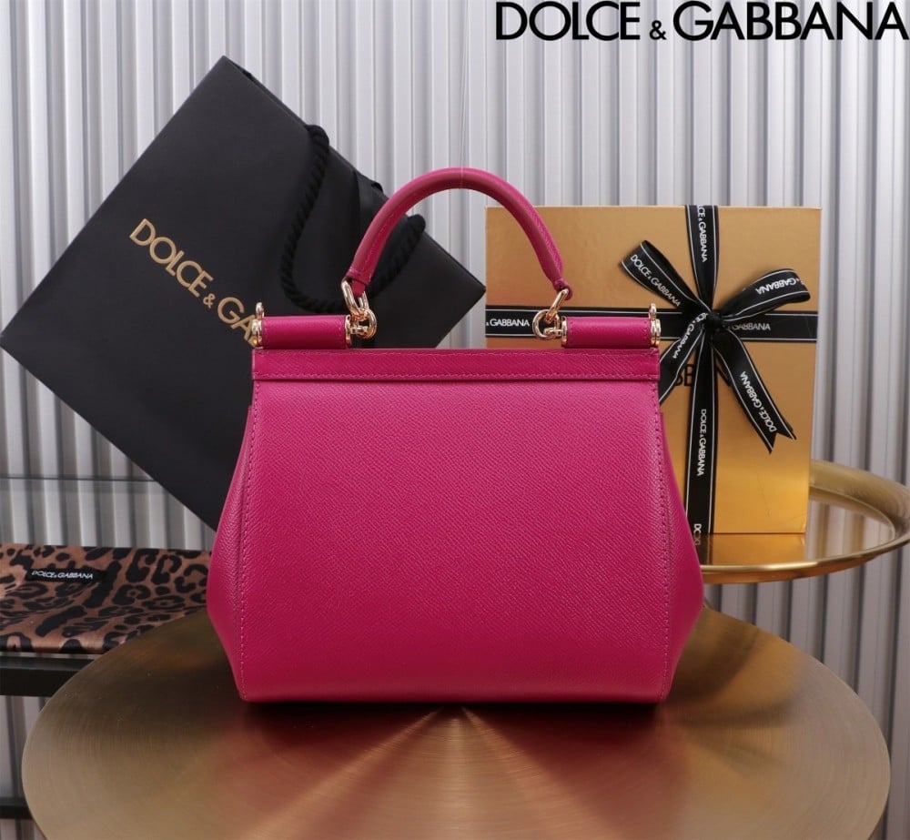 Pink Dolce Gabbana Briefcase Dolce Gabbana Pink/White