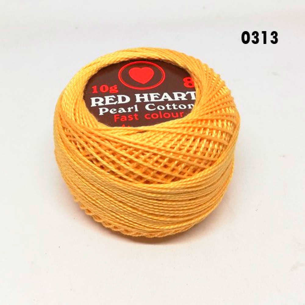 خيط تطريز Red Heart رقم اللون 0313 - 10غرام