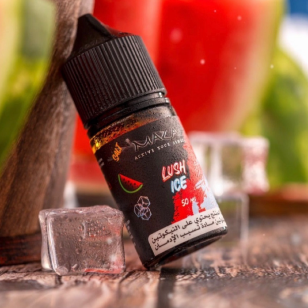نكهة مزاج لوش ايس بطيخ بارد MAZAJ LUSH ICE