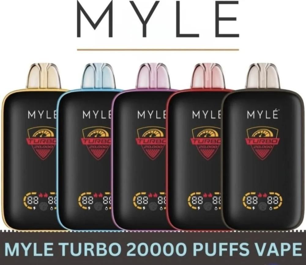 سحبةمايلي تيربو 20000 موشة  - Myle Turbo 20000 puff