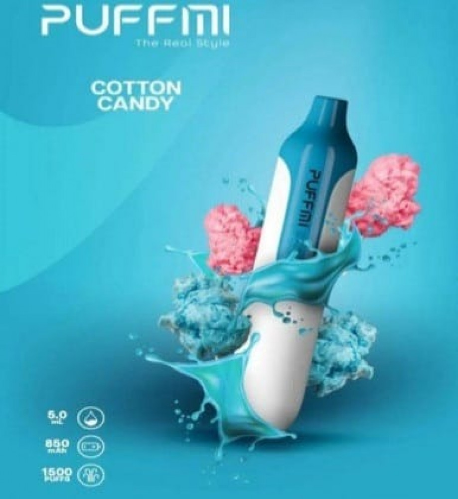 سحبة بف مي puffmi بنكهة حلاوة القطن
