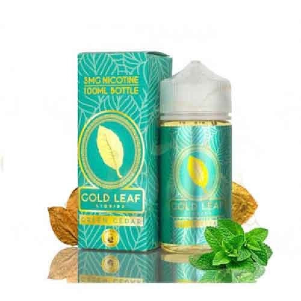 نكهة قولد ليف توباكو بارد 3mg Gold Leaf GREEN CEDAR