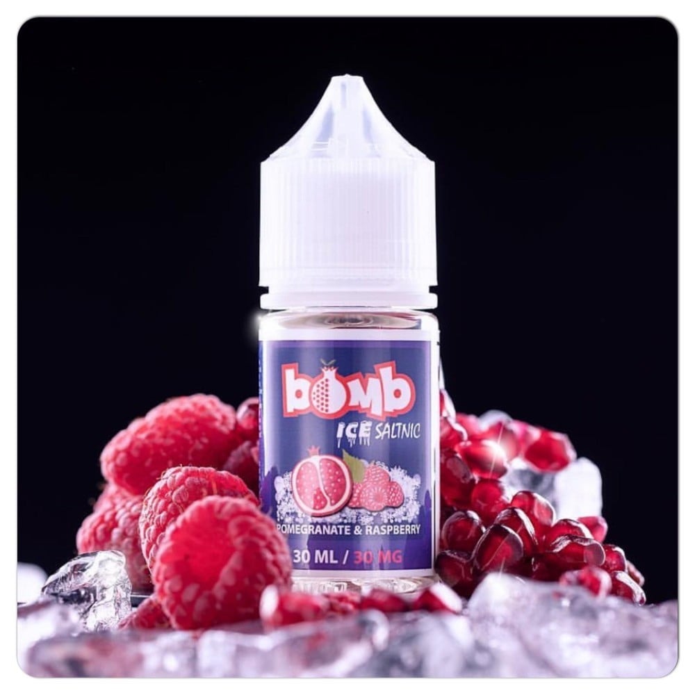 نكهة بومب رمان توت ايس - سولت - BOMB POMEGRANATE RASPBERRY ICE Salt