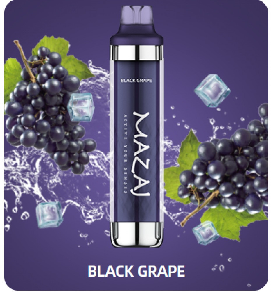 مزاج عنب اسود 8000 ماش mazaj black grape