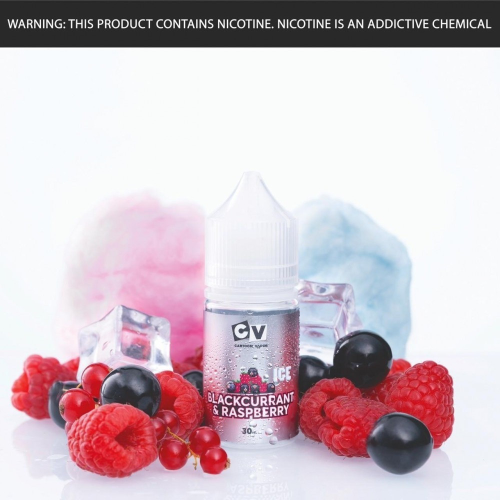 نكهة CV كشمش اسود وتوت ايس30MG