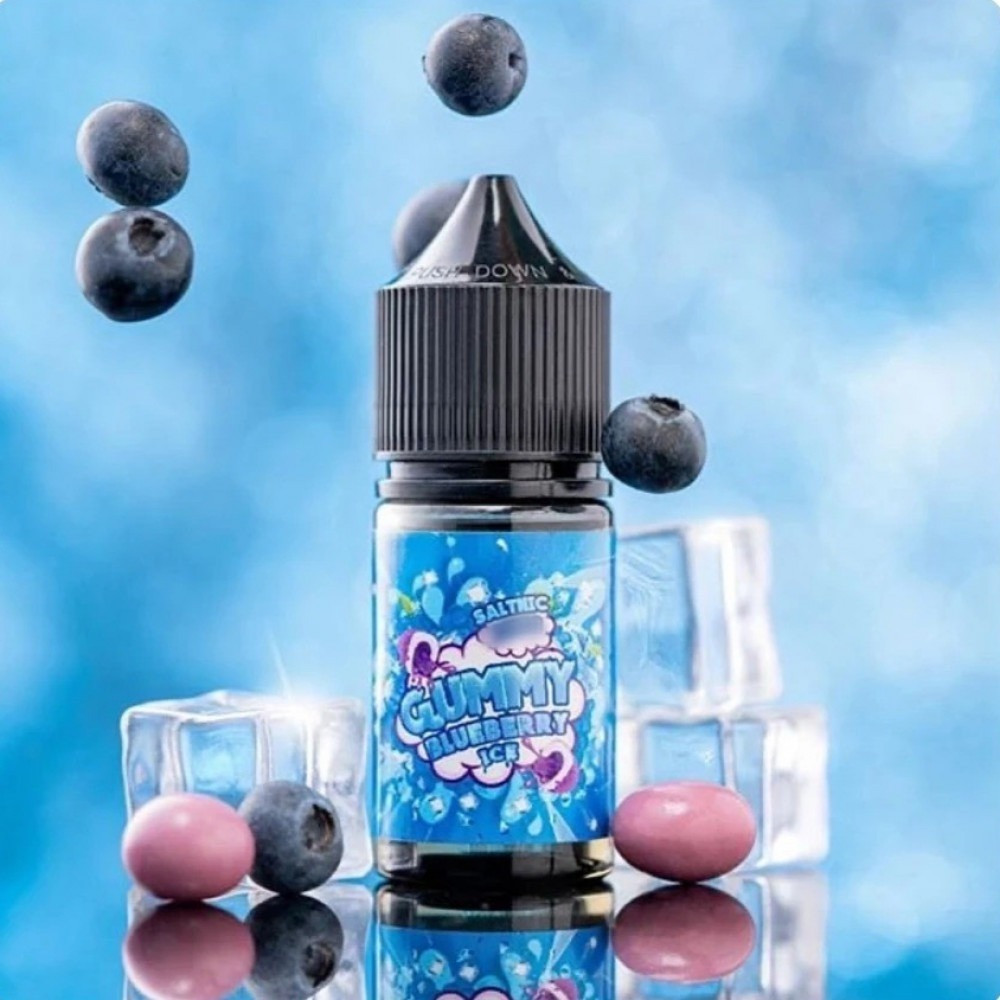 نكهة جامي بلوبيري توت بارد ايس  سولت gummy blueberry ice Salt