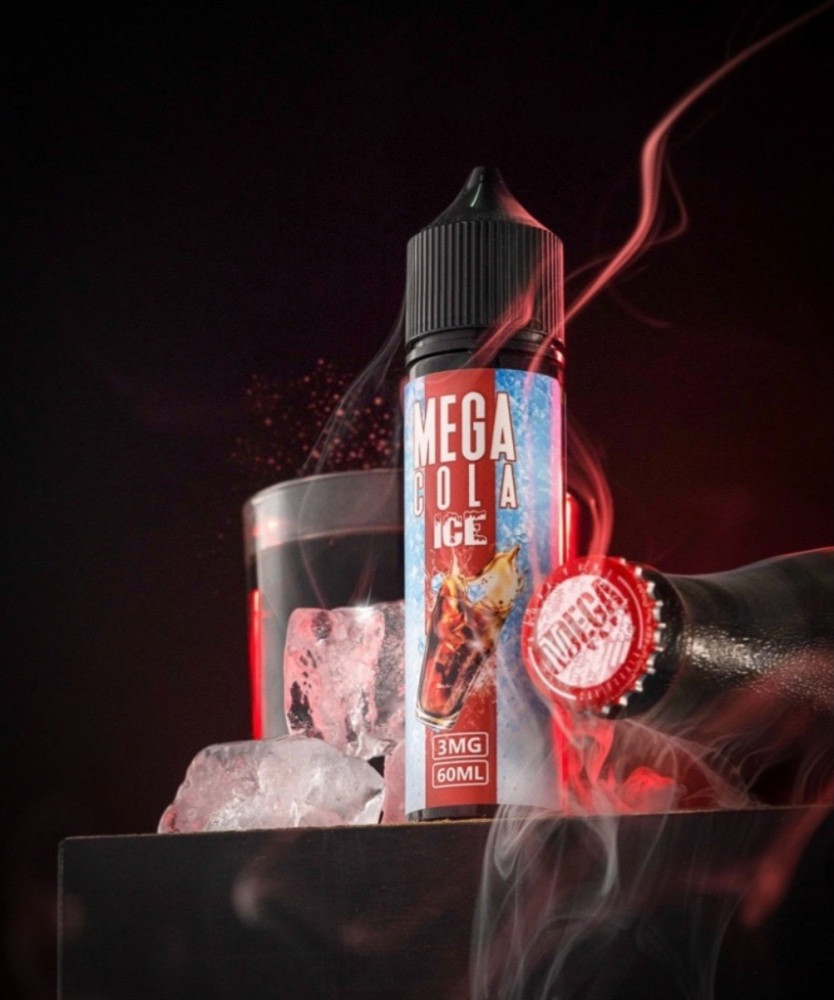 نكهة فيب كولا بارد ايس من ميجا MEGA Ice Cola VAPE