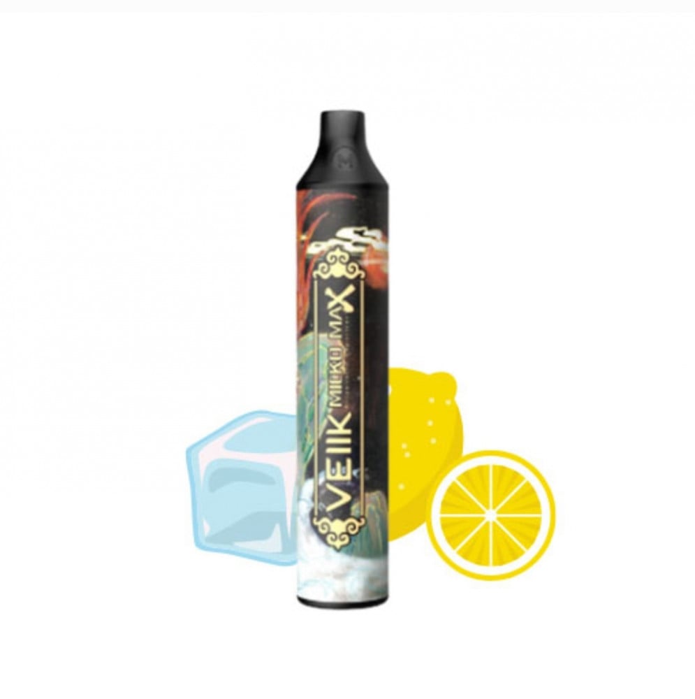 فييك ماكس ليمون ايس VEIIK MICKO MAX 1500 PUFFS LEMON ICE 50 MG