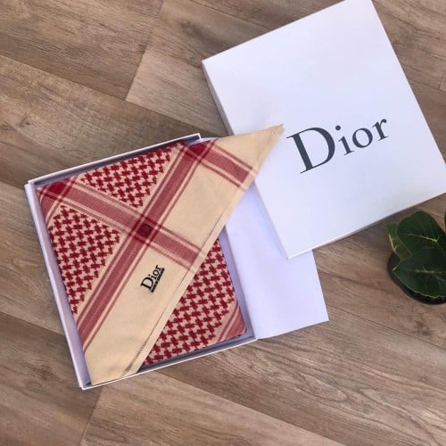 شماغ ديور شتوي بيج احمر