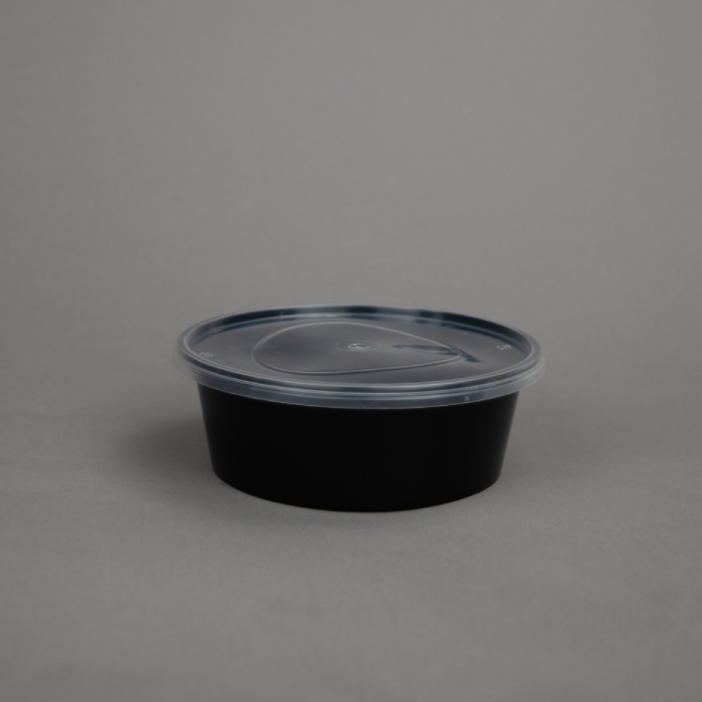 علب مايكرويف دائري 250 مل