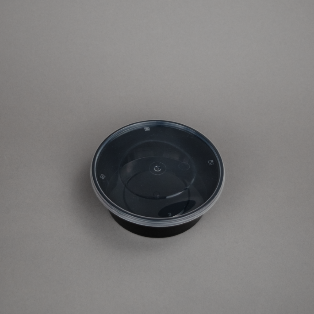 علب مايكرويف دائري 250 مل