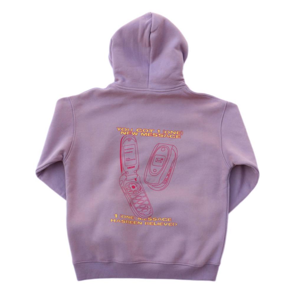 Lilac unisex hoodie - Early 2000`s vibes