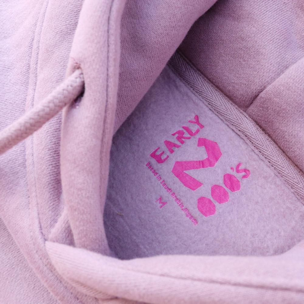 Lilac unisex hoodie - Early 2000`s vibes