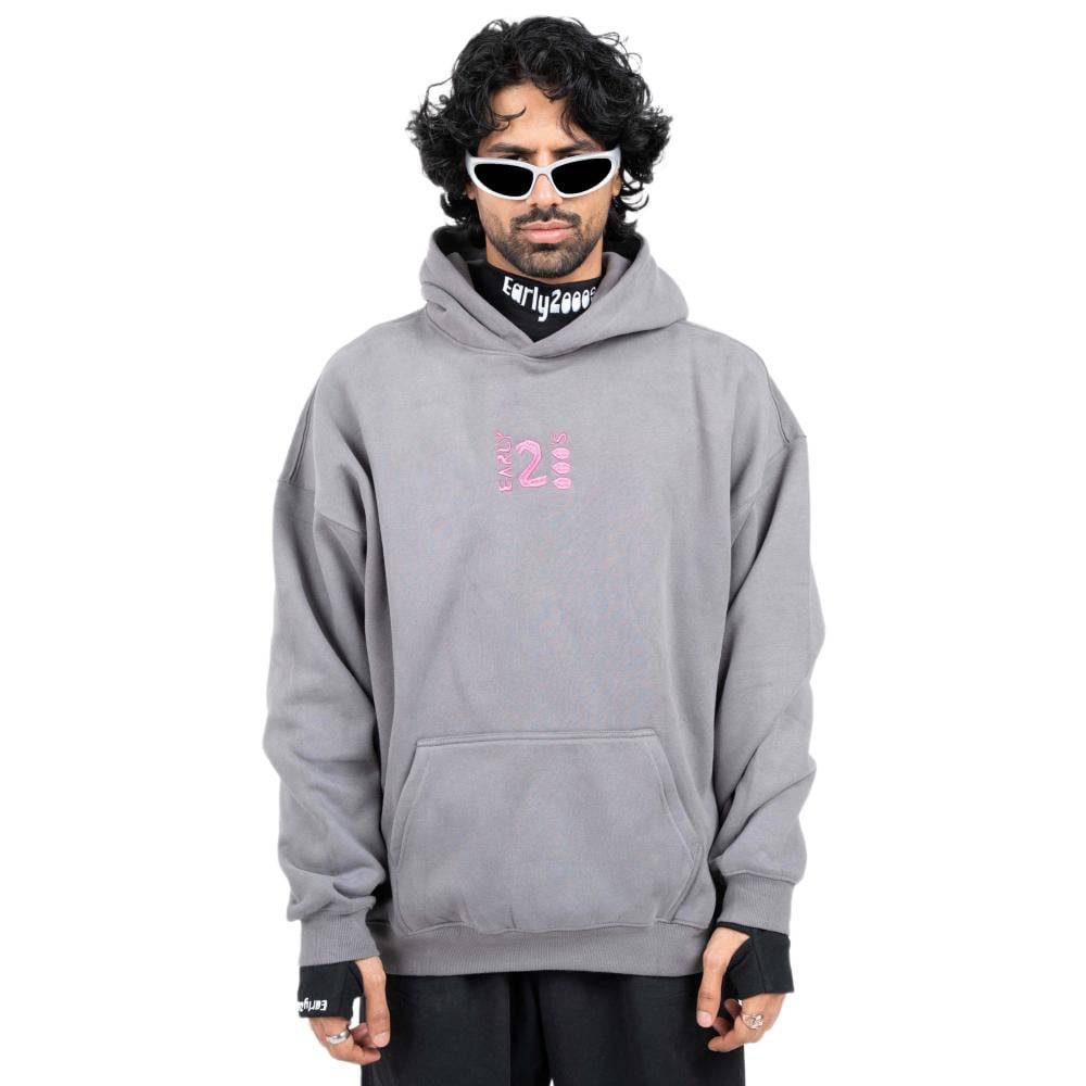 Gray unisex hoodie - kashta design