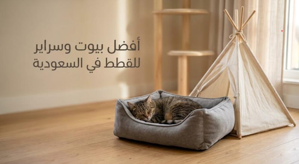 افضل بيوت وسراير للقطط في السعودية