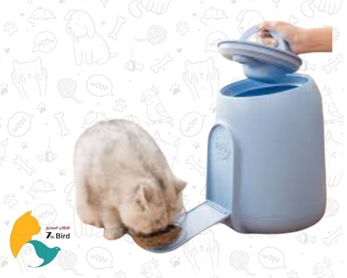 حافظة طعام مأكلية للقطط الحجم 4kg من سيفن بيرد