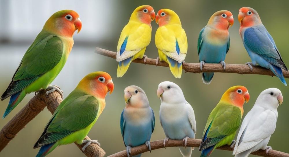 انواع العصافير الروز بالصور