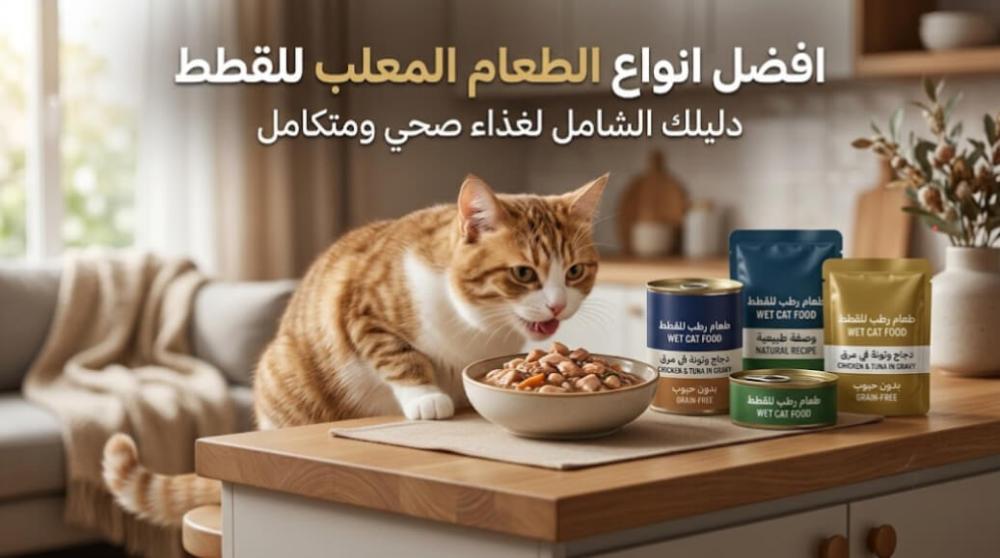 افضل انواع الطعام المعلب للقطط