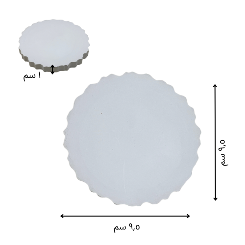 صحن بالجبس سادة