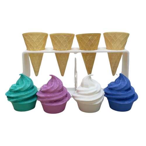 علب الآيسكريم للمفاجآت