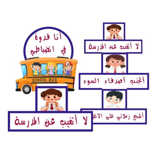 أنا قدوة في انضباطي