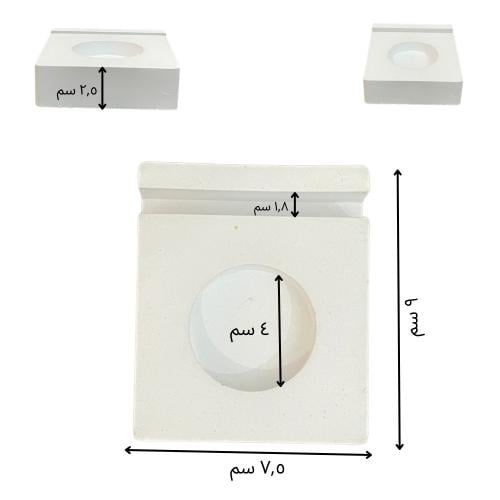 صحن بالجبس سادة