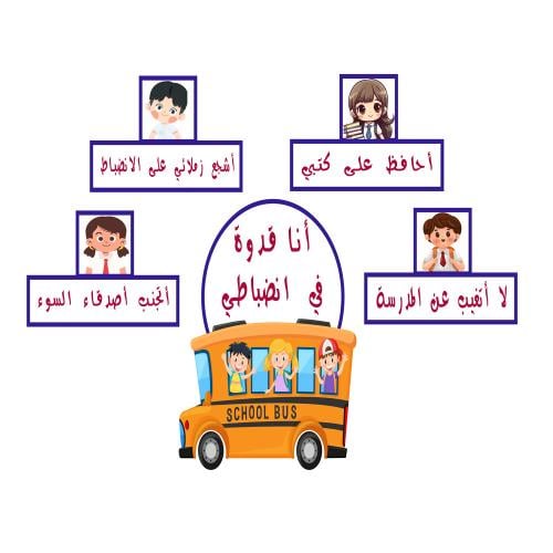 أنا قدوة في انضباطي