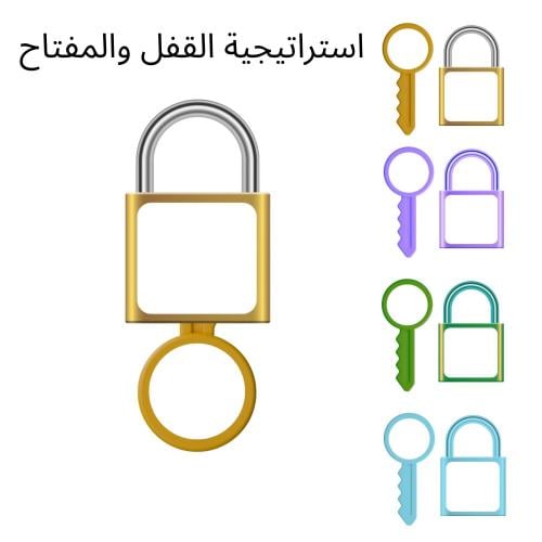استراتيجية  القفل والمفتاح