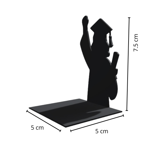 ستاند صغير خريجة