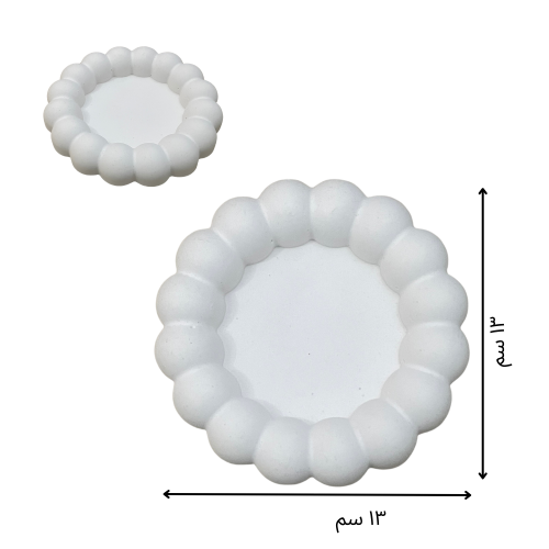 صحن بالجبس سادة