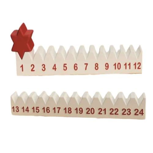 مجسم العدّ التنازلي للأرقام الإنجليزية ثلاثية الأبعاد