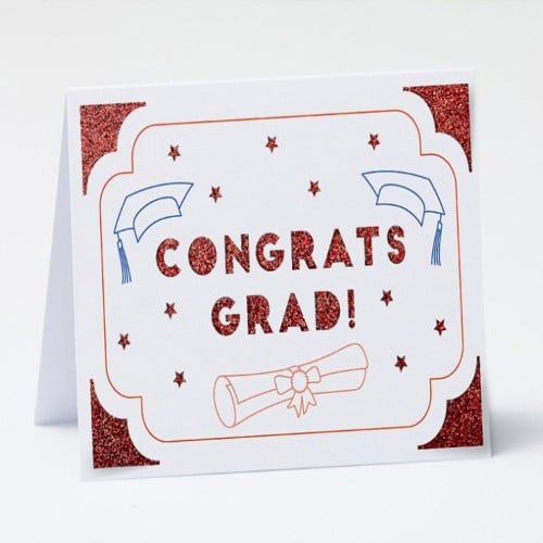 ستاند طاولة ورقي تخرج