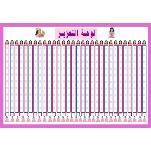 لوحة تعزيز سالي  ( 30 طالبـ/ـه )