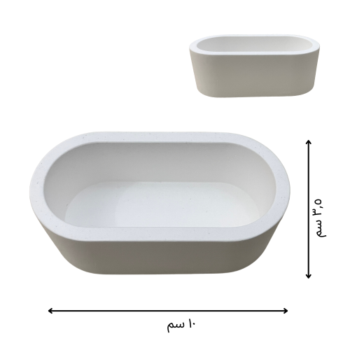 صحن بالجبس سادة